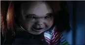 ?? UNIVERSAL PICTURES ?? “Curse of Chucky” is among the best of the “Child’s Play” horror series, serving up a good mix of scares and giggles.