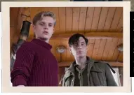  ??  ?? ABOVE: Murphy as Tommy Shelby in Peaky Blinders LEFT: With Tom Glynn-carney in Dunkirk