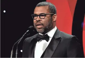  ??  ?? Jordan Peele is only the third person ever to be nominated for best picture, directing and writing for his first feature film. FRAZER HARRISON/GETTY IMAGES