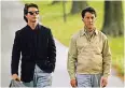  ??  ?? Als Autist in „Rain Man“(1988) an der Seite von Tom Cruise (l.)