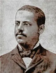  ?? Lewis Latimer House Museum/Handout ?? Lewis H. Latimer was an African American inventor and expert in the field of incandesce­nt lighting in the late 1800s, and co-patented a mechanical toilet.