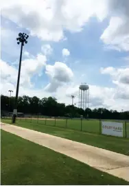  ??  ?? Instead of a state baseball tournament at these fields this weekend, the Starkville Sportsplex will be hosting the Jeffery