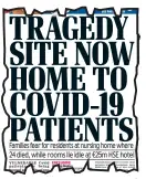  ??  ?? Front page: The Mail exposé on the Keltoi rehab centre