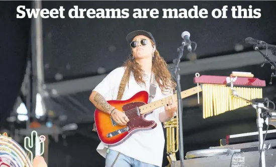  ?? Photo / George Novak ?? Australian singer-songwriter Tash Sultana was a big drawcard for many of the festival-goers at Bay Dreams 2019.