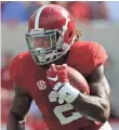  ?? MARVIN GENTRY, USA TODAY SPORTS ?? Alabama’s Derrick Henry has rushed 60 times for 379 yards over his past two games.