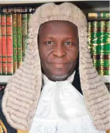  ??  ?? Hon. Ibrahim Tanko Muhammad, JSC