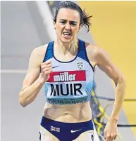  ?? Picture: SNS. ?? Laura Muir: Can dominate sport.