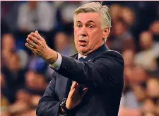  ?? AFP ?? Carlo Ancelotti, 59 anni, nuovo allenatore del Napoli