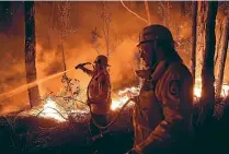  ?? NINE ?? Scientists say that even La Nin˜a years like 2020 – which saw a string of climate-related disasters, including deadly bushfires in Australia – are setting global temperatur­e records.