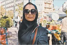  ?? APPLE TV+ ?? Niv Sultan portrays a woman spy in the series “Tehran.”