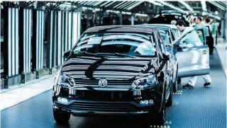  ??  ?? El Volkswagen Polo fue el modelo más producido y exportado de España durante el 2016.