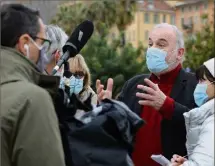  ?? (Photo Eric Ottino) ?? Jean-marc Governator­i, élu niçois d’opposition, coprésiden­t de Cap écologie, négocie l’union, avec ce préalable : il veut être tête de liste dans les Alpes-maritimes.