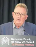  ?? PHOTO / MARK MITCHELL ?? Reserve Bank Governor Adrian Orr during the Monetary Policy Statement press conference.