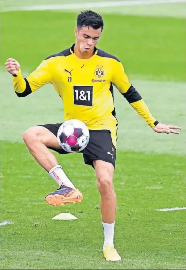  ??  ?? Reinier, en una imagen de archivo con el Borussia Dortmund.