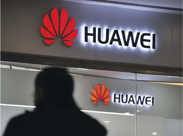  ?? GREG BAKER/GETTY IMAGES ?? Chinese telecom giant Huawei has been a target of U.S. policy-makers who see it as a potential vehicle of espionage. But with growing interest from lucrative markets in Africa and Asia, the company need not fear the West’s cold shoulder.