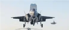  ?? ?? F-35B stealth aircraft flew from their home base to the North Sea
