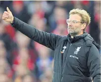  ??  ?? SMILES BETTER: Jurgen Klopp moves on from Tottenham pain