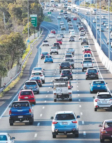  ??  ?? A revealing comment about the federal M1 funding offer has incensed Queensland Transport Minister Mark Bailey.