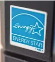  ??  ?? Den Energy Star gibt es nur für Büroge räte wie etwa Computer oder Drucker. Er schreibt etwa Stand by Phasen vor.