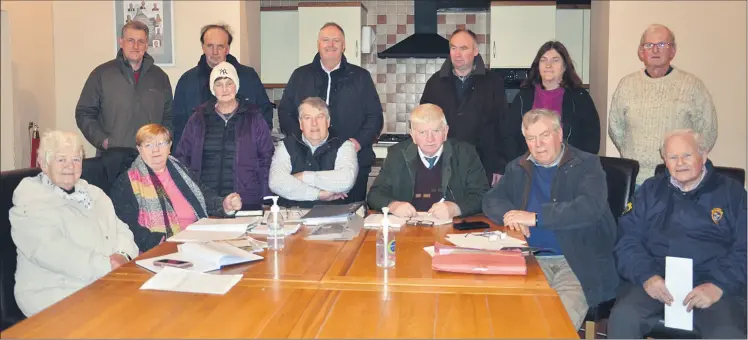  ?? ?? Members of Lismore Point-to-Point committee are looking forward to Sunday’s races, which are being held at Castle Lands, a short distance from the ‘old’ course on Castle Farm. Racing gets underway at 1.30pm. (Pic: John Ahern)