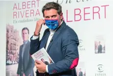  ?? LUIS DÍAZ ?? Rivera presentó ayer «Un ciudadano libre» en Madrid