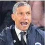  ??  ?? Hughton in the mood to end City dream
