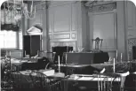  ??  ?? The Assembly Room in Independen­ce Hall in Philadelph­ia, Pennsylvan­ia, is where the Constituti­on was debated and signed.