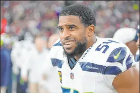  ?? Rick Scuteri The Associated Press ?? Bobby Wagner agreed to a one-year, $8.5 million deal to play for Washington, which makes his classroom schedule easier to keep.