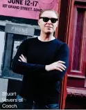  ??  ?? Stuart Vevers at Coach.