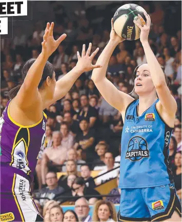  ?? Picture: GETTY ?? CENTRAL ROLE: Keely Froling will be free to play in the WNBL grand final series.