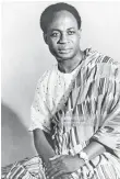  ??  ?? Kwame Nkrumah