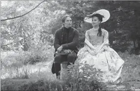  ?? MAGNOLIA PICTURES ?? Mads Mikkelsen, as Dr. Struensee, and Alicia Vikander, as Queen Caroline, in A Royal Affair.