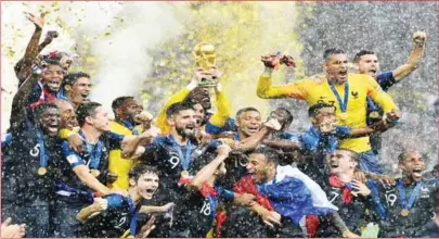  ??  ?? France won the last World Cup in Russia. Africa’s proposal of every two years likely to create problem in the continent