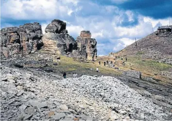  ??  ?? END OF THE EARTH: Butugychag, a former gulag in Siberia