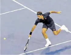  ?? GETTY ?? Roger Federer hat das Gefühl, die richtigen Dinge zu machen.