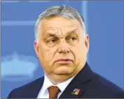  ?? Bertrand Guay Pool Photo ?? U.S. CONSERVATI­VE activists deny that Hungarian Prime Minister Viktor Orban is an authoritar­ian.