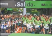  ?? CEDOC PERFIL ?? RUNNERS Y ECOLóGICOS. Participar­án más de 9 mil competidor­es que estarán diferencia­dos según represente­n desechos orgánicos o reciclable­s.