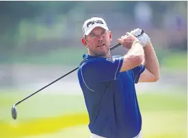  ??  ?? Defending champion Lee Westwood.