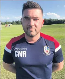  ??  ?? Chris Roberts, the manager of Llangefni Town FC: “Clubs and players will quickly disappear” if no resolution can be found to restart competitio­n