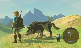  ?? ?? ‘Too much like dogs’ … Legend of Zelda: Breath of the Wild. Photograph: Nintendo