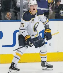  ?? CLAUS ANDERSEN/GETTY IMAGES/FILES ?? Jack Eichel believes there is an “opportunit­y for change” in Buffalo this season after a busy summer.