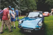  ??  ?? Left: RHD 1967 911S was ordered with customersp­ecified paintwork – the only special order ʻSʼ in the UK that year. Bodywork by Chesterton­s, paint by Canford Classics, engine by Redtek and interior by Classic FX…