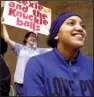  ?? Arkansas Democrat-Gazette/ BENJAMIN KRAIN ?? Family and friends cheer on their dodgeball competitor­s.