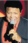  ??  ?? Chubby Checker