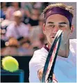  ?? FOTO: AP ?? Roger Federer.