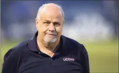  ?? UConn Athletics ?? UConn soccer coach Ray Reid retired after 25 years at the school. Former Huskies star Chris Gbandi was named the new coach.