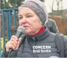  ??  ?? CONCERN
Brid Smith