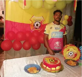  ?? CORTESÍA ?? Yandivier Lozano, hermano de Misael, es un herediano a muerte que vive en Limón.