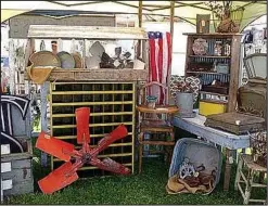  ?? Courtesy Photo ?? “The Junk Ranch is like a big treasure hunt,” says Dixon Chicks Vintage vendor Jessica Kibling. “There is a sense of excitement about what you might find. Everybody there is usually happy.”