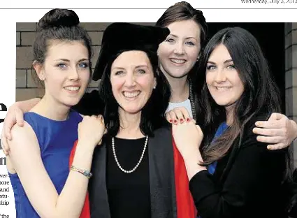 Second graduation for professor - PressReader